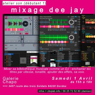 1 avril : mixage DJ